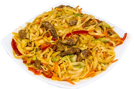 Удон с говядиной