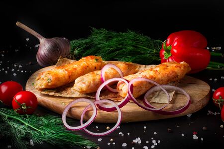 Люля-кебаб куриный