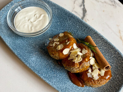 Сырники с яблоком и корицей