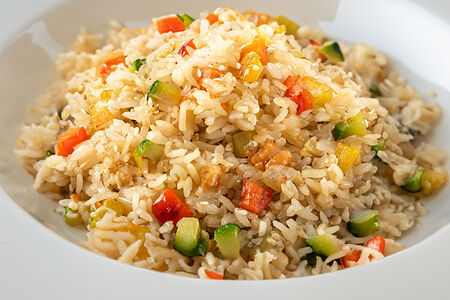 Тяхан с овощами