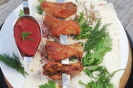 Шашлык из свиных ребер