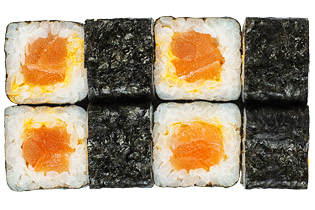 Маки острый лосось