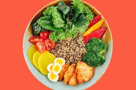 Боул с куриной грудкой