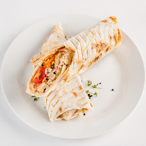 Шаурма вегетарианская