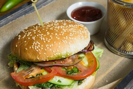 Бургер с курицей
