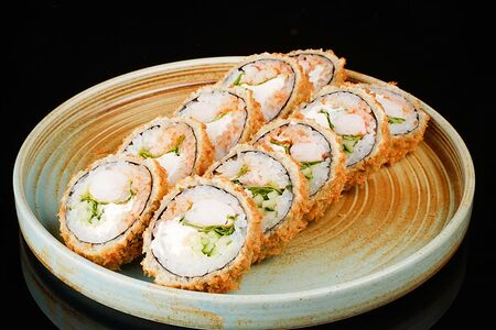 Ролл Цезарь с креветкой