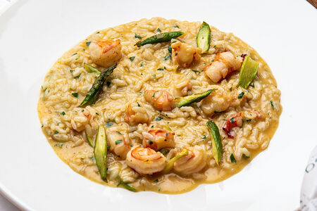 Ризотто с креветками