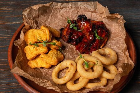 Жареный сет