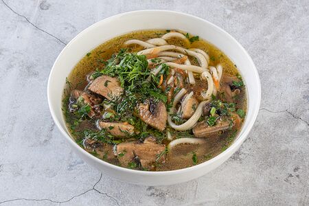 Суп Лапша грибная постная