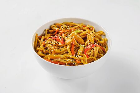 Удон с морепродуктами