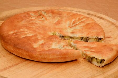 Пирог Картошка и грибы