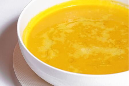 Крем-суп из тыквы с пармезаном
