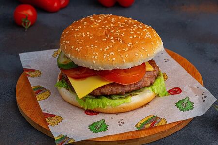 Бургер с говядиной