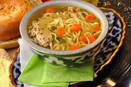 Суп-лапша домашняя