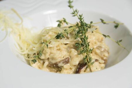 Ризотто с белыми грибами