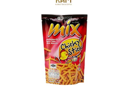 Снек хрустящие палочки со вкусом курицы с чесноком Mix Vfoods