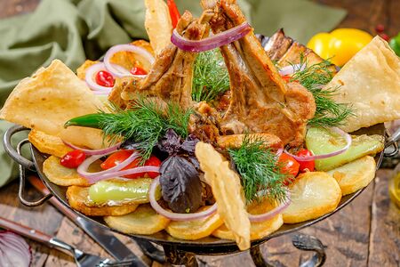 Садж из баранины