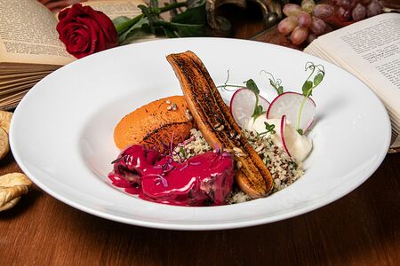 Салат из печёных овощей