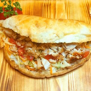 В тандырной лепёшке