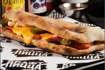 Чиабатта с пепперони