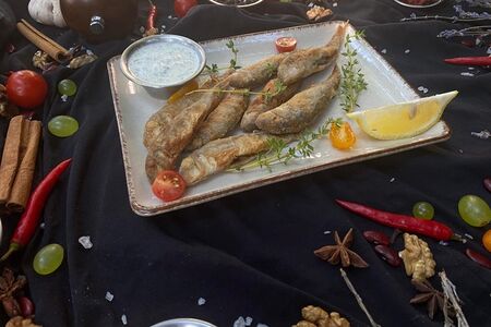 Жареная барабулька