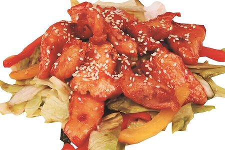 Курочка на овощах