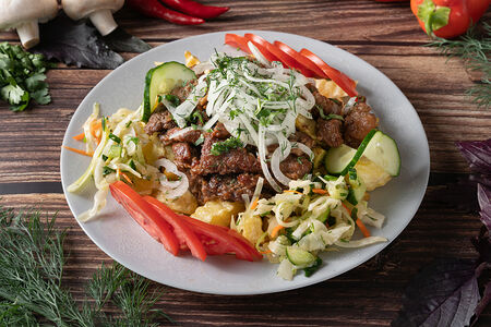 Картошка с мясом