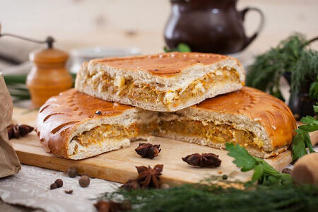 Пирог с капустой