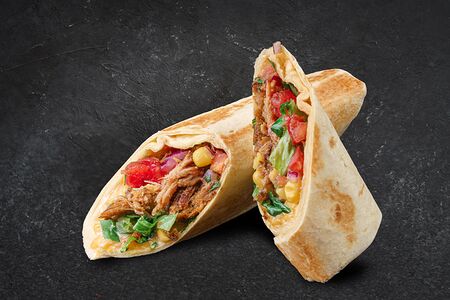 Буррито со свининой