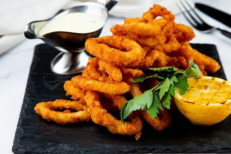 Кальмары Темпура Tempura squid