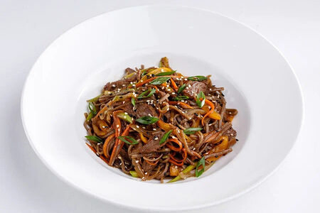 Лапша Соба с говядиной