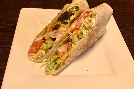 Тортилья с курицей