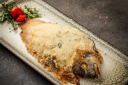 Форель в соляном коконе