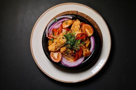 Оджахури с куриным филе