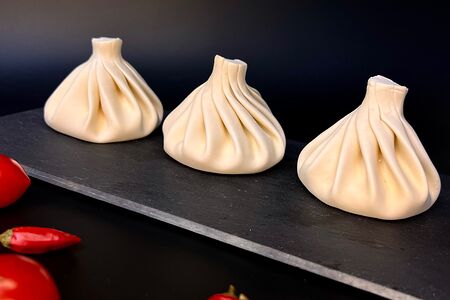 Хинкали с бараниной