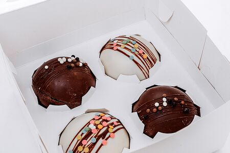 Шоко бомбочки с какао и маршмеллоу