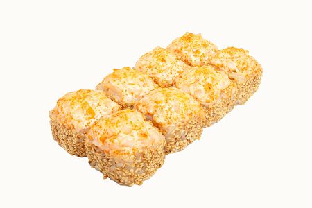 Запеченный с креветкой