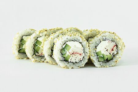 Ролл Калифорния в кунжуте