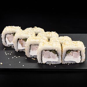 Сливочный ролл с курицей Макси