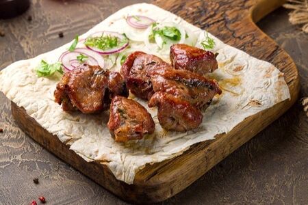 Шашлык из говяжьей вырезки