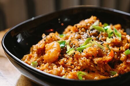 Карри с овощами и ананасами