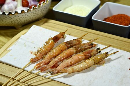 Креветки в кожуре