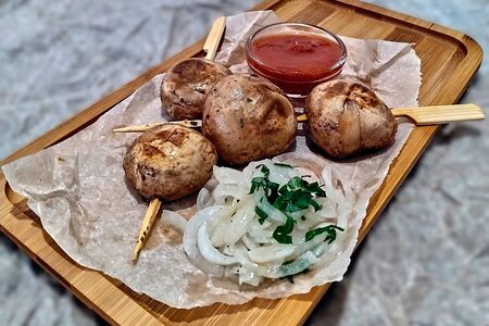 Шашлычки грибные