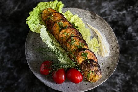 Картошка на углях