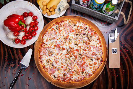 Пицца Ветчина-Грибы