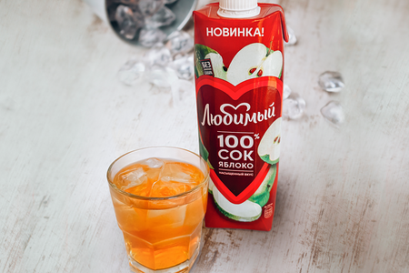Сок Любимый Яблоко