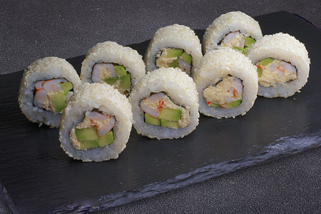 Ролл Вегетарианский с креветкой
