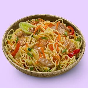 Лапша с цыпленком