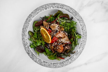 Салат с телятиной