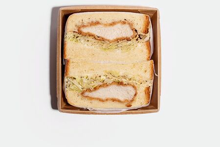 Японский сэндвич с курицей